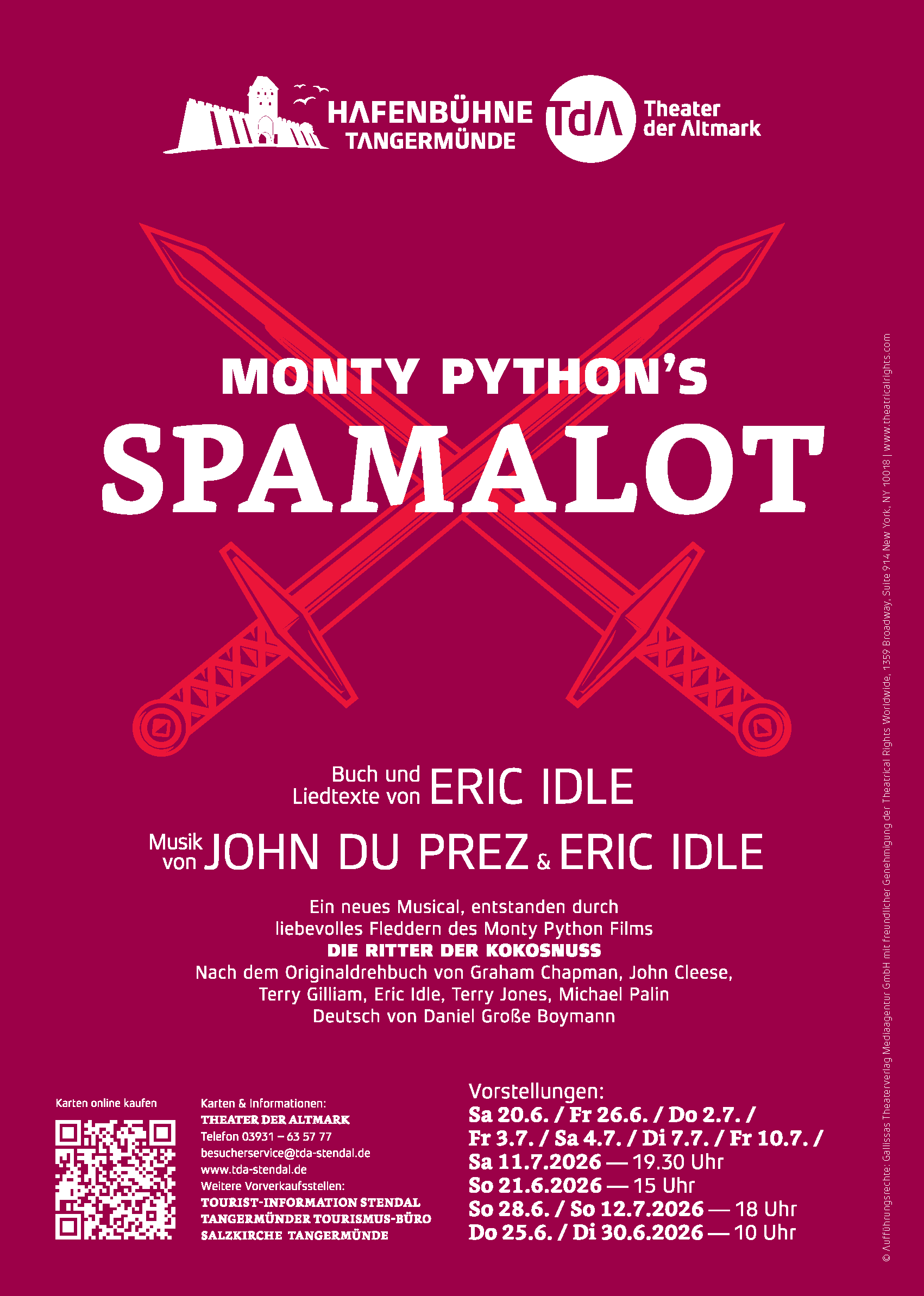 plakat spamalot