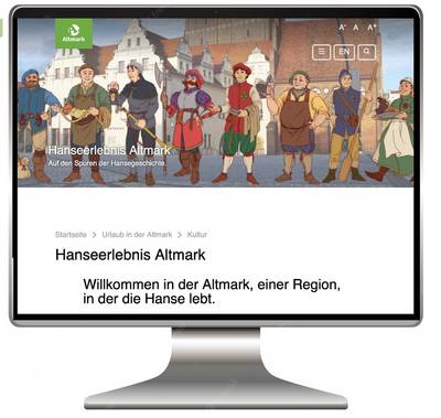 Neue Rätsel-Rallye lässt Familien die Hanse in der Altmark spielerisch erleben ©ART Altmark